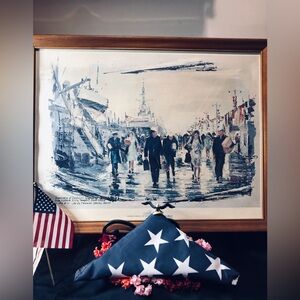 Art Print” Homecoming of Destroyer Squadron 24” by Joe De Thomas